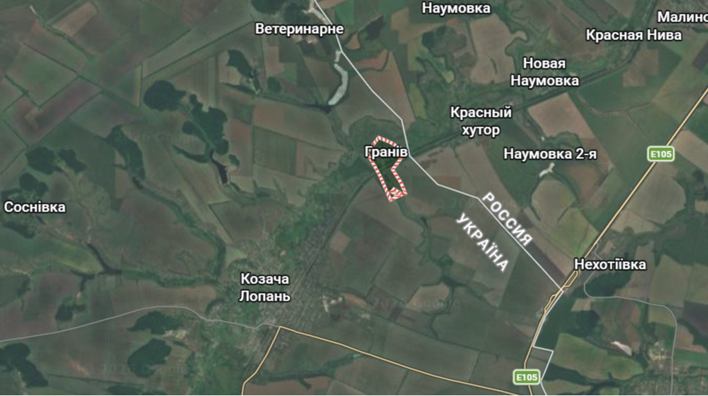 У ЗСУ спростовують заяву росіян про окупацію села на Харківщині біля кордону з РФ