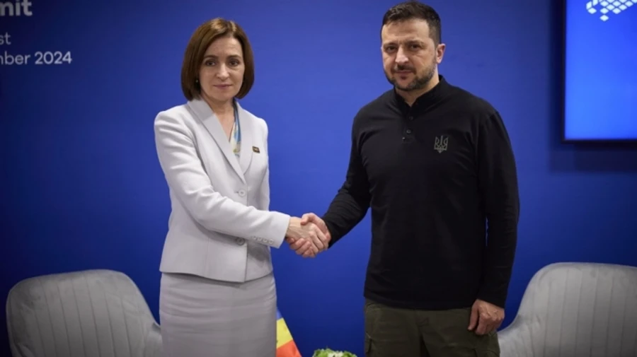 Zelenskyy invites re-elected Moldovan President Sandu to Ukraine