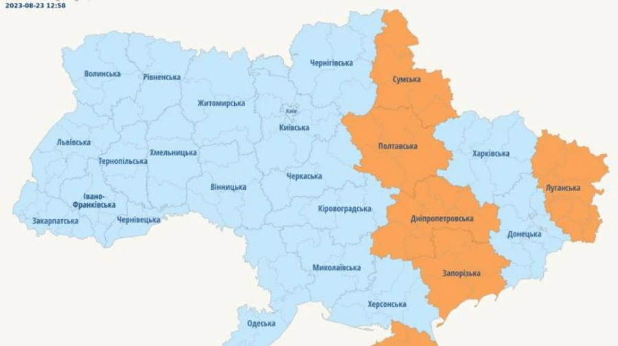 Над Сумской областью сбили два Шахеда, на Днепропетровщине тоже работала ПВО