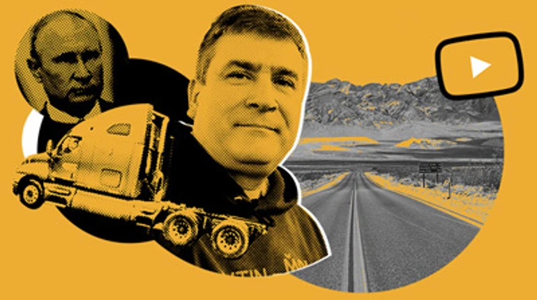 Поющий дальнобойщик. Как украинский хорист стал противником Путина, звездой YouTube и попал в Канны