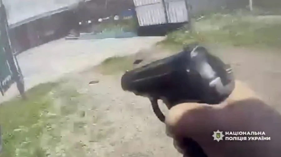 В полиции показали видео перестрелки, в ходе которой погиб сотрудник правоохранительных органов в Хмельницкой области