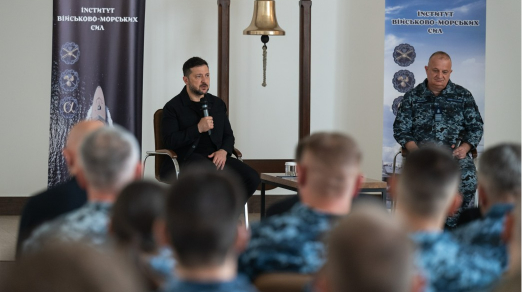 Зеленський: Україні потрібна морська лінія оборони з дронами-перехоплювачами