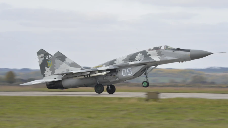 Украинский МиГ-29 потерпел крушение в Одесской области: пилот катапультировался
