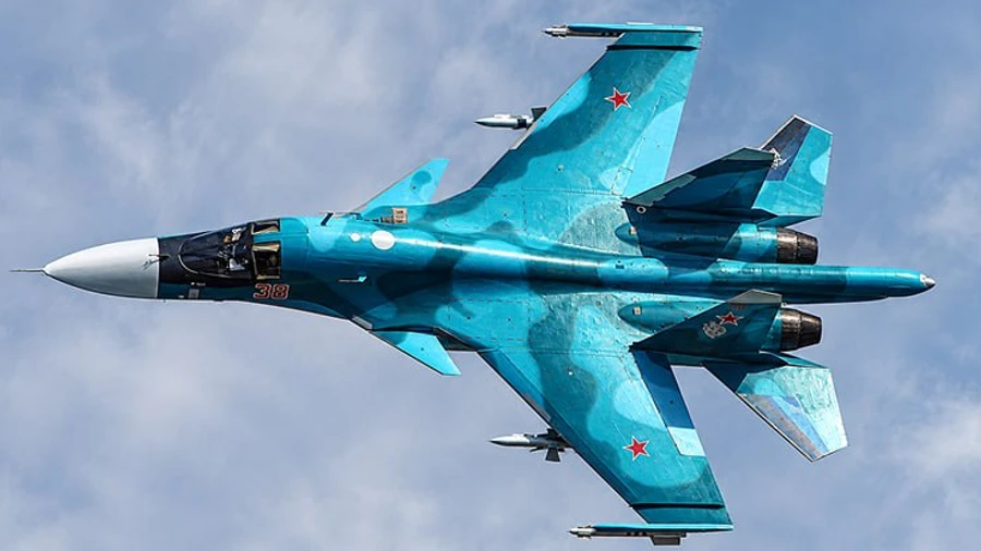 Ukrainian intelligence reveals the size of Russia's Su-34 fighter-bomber fleet
