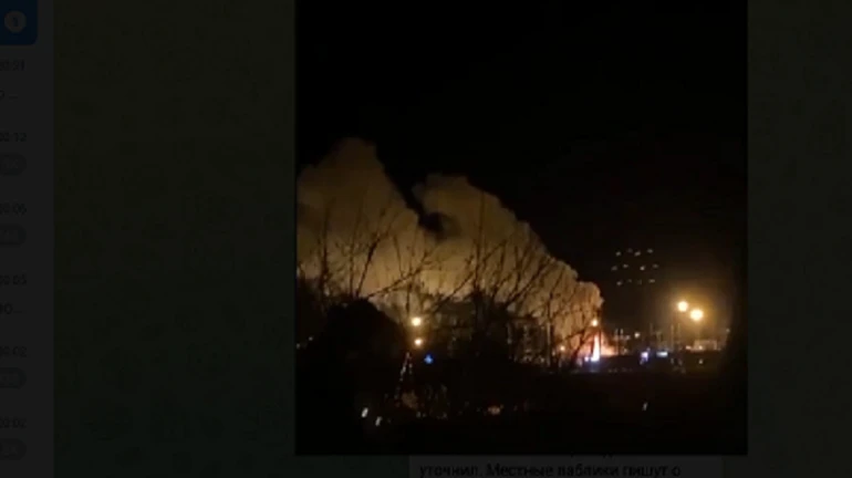 В российском Белгороде и районе – пожары