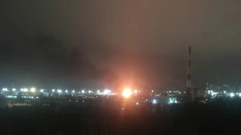 Drones attack Saratov Oil Refinery in Russia
