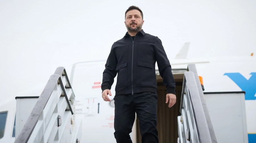 Зеленский прибыл в Саудовскую Аравию