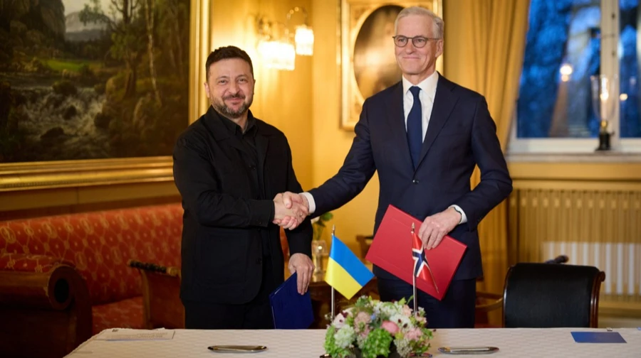 Україна та Норвегія підписали декларацію про оборонне партнерство