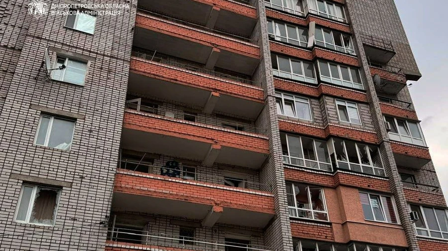 В Днепропетровской области в результате российских атак за сутки получили ранения 8 человек