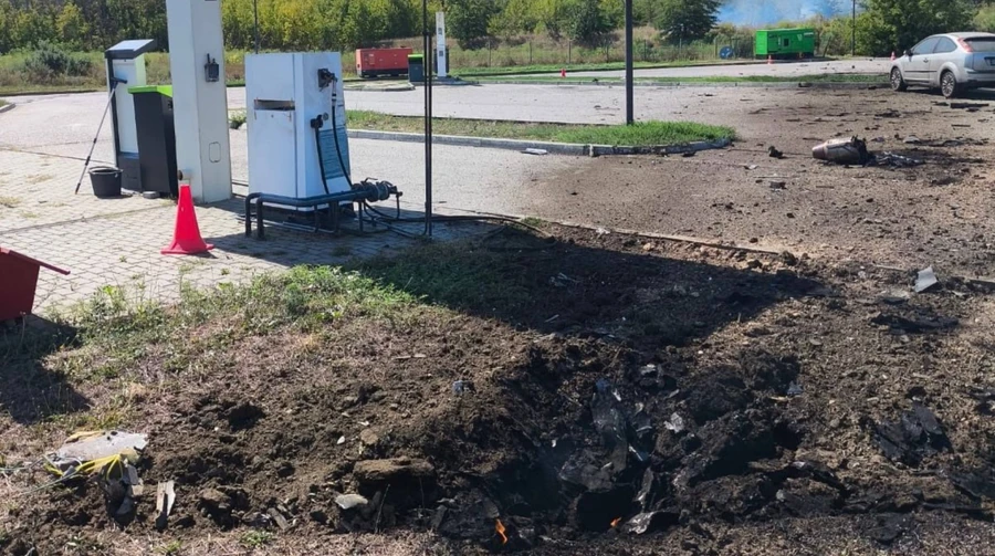 Russian forces attack petrol station in Odesa Oblast