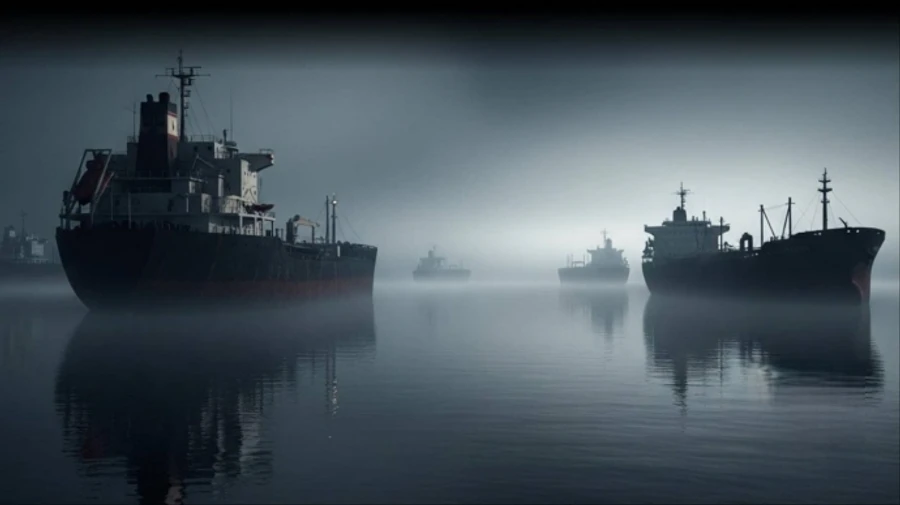 Russia illegally transships oil in open waters near EU