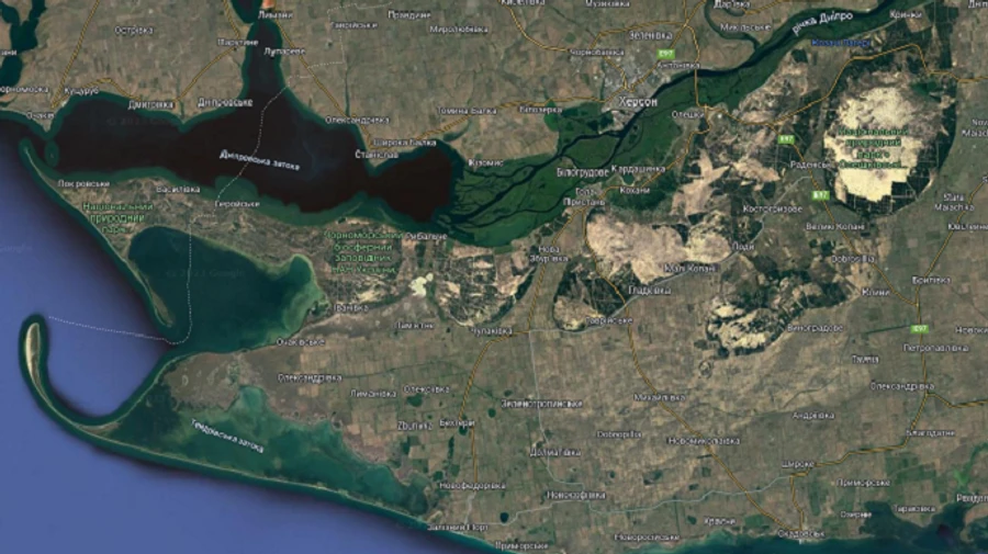 Ukraine's military destroy boat of Russian sabotage and reconnaissance group near Dnipro Islands