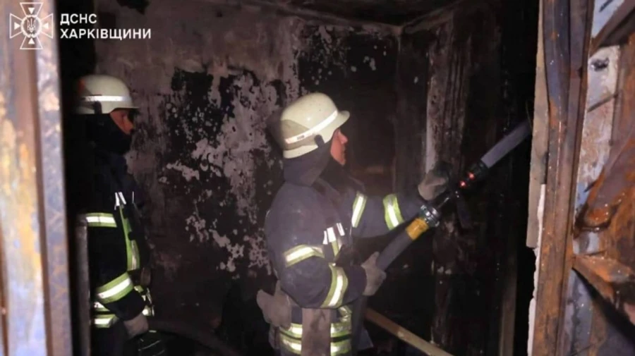 У Харкові горіла 12-поверхівка