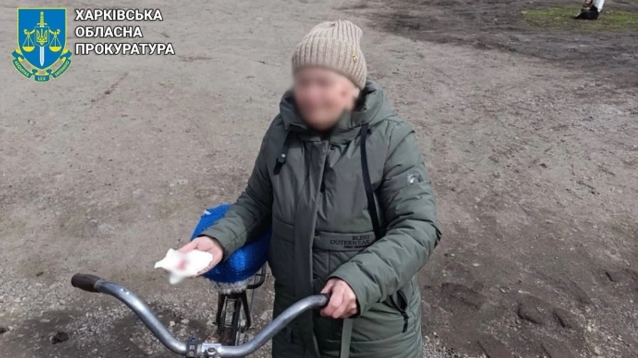 Russian drone hits humanitarian aid distribution point in Kharkiv Oblast: woman injured