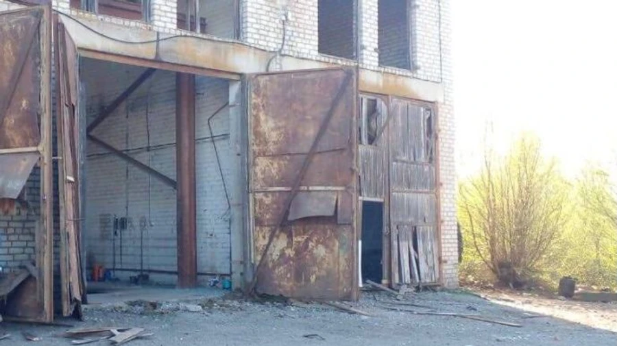 Russian missile hits abandoned industrial zone in Dnipropetrovsk Region