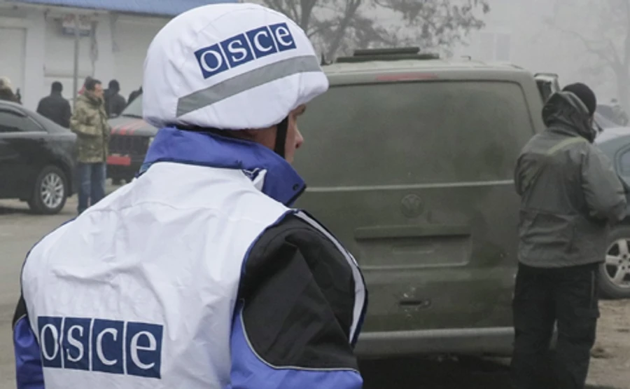 Місія ОБСЄ скаржиться на міни в Щасті