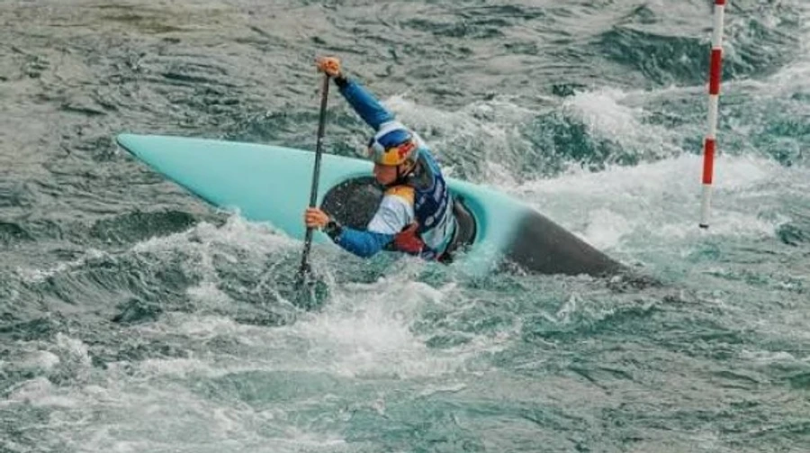Ukrainian Krachko, 16, becomes European silver medallist in junior canoe slalom – photo