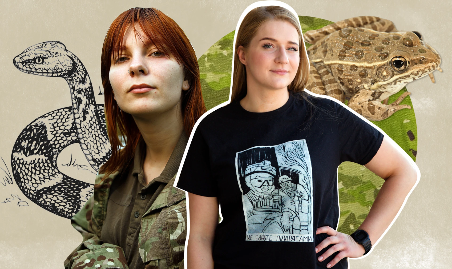 Blood sisters. What do combat medics Field Toad and Steppe Viper carry in their tactical backpacks?