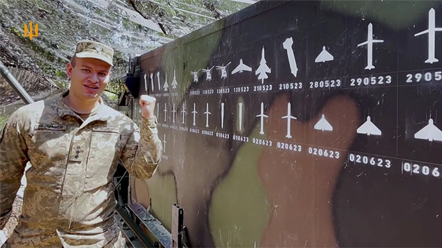 Ukraine's Air Force shows how they destroy Russian missiles, aircraft and drones