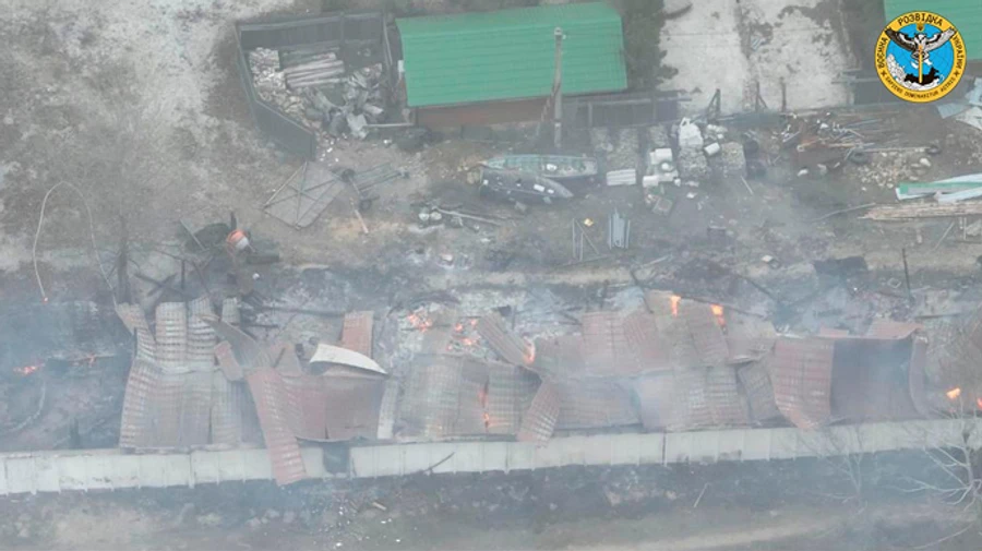 Розвідники показали нічний рейд в тил ворога в районі Нової Каховки