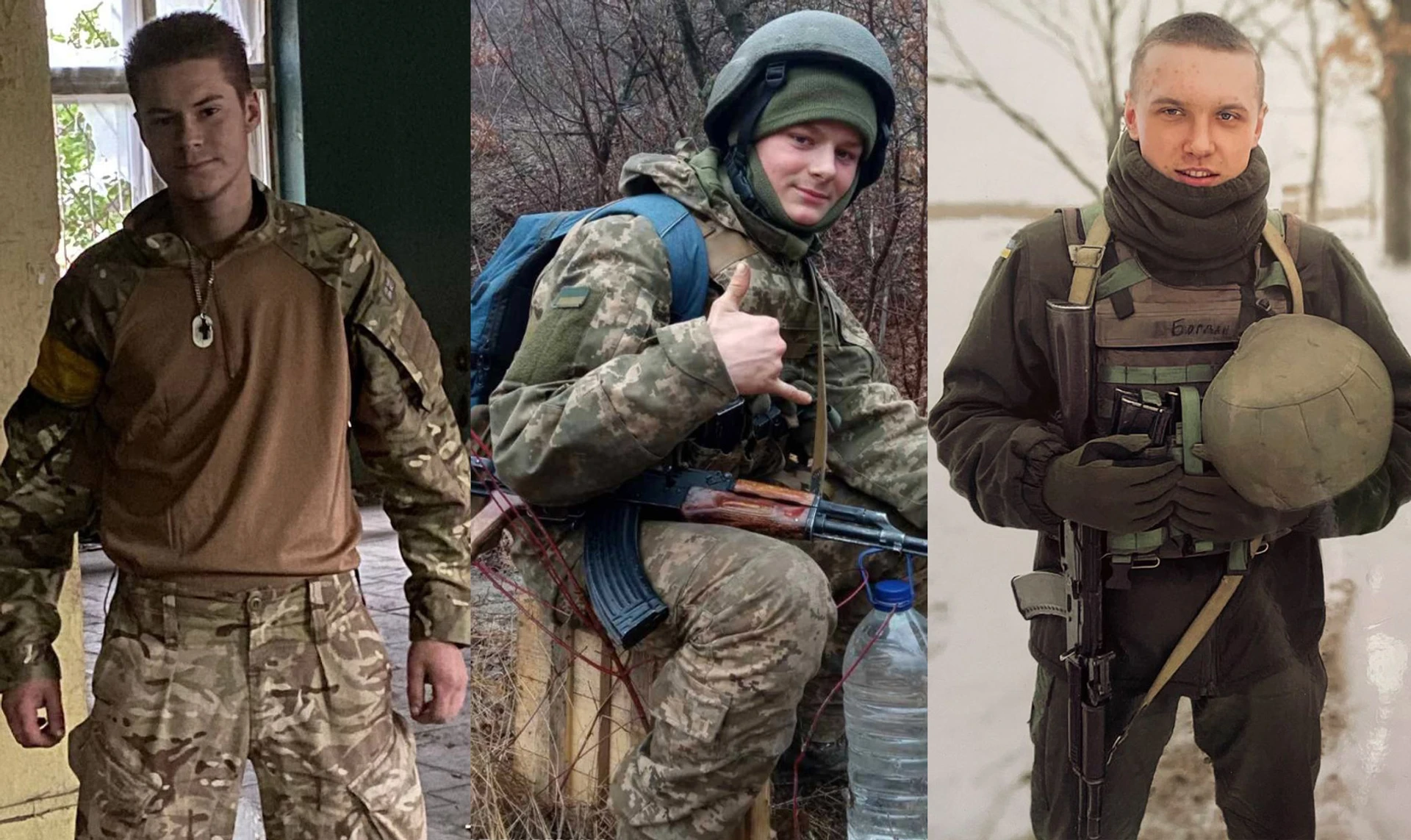 I'm not asking your permission. Stories of three Ukrainian warriors who died before they were 21