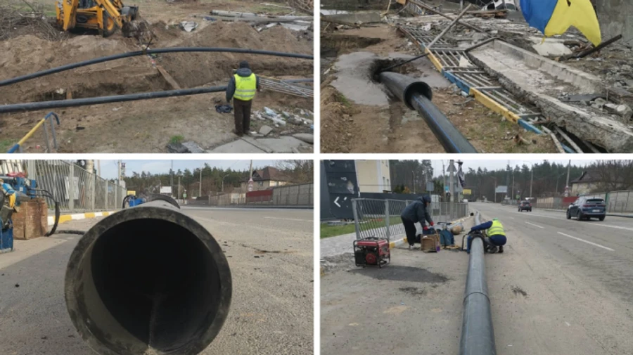 В Ирпень провели воду