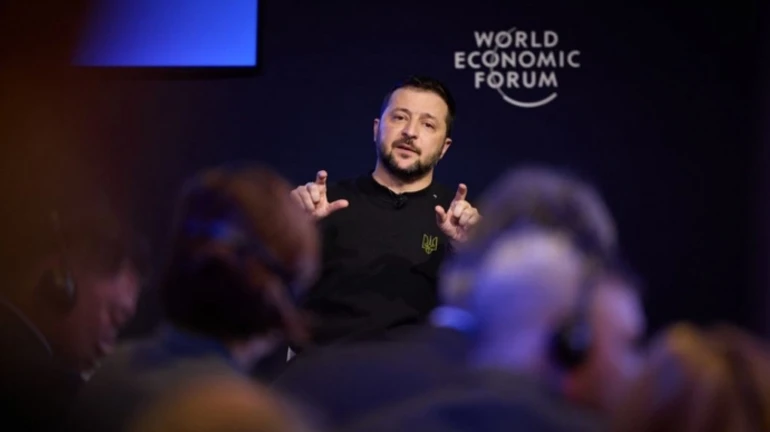 Зеленський прибув на економічний форум у Давосі