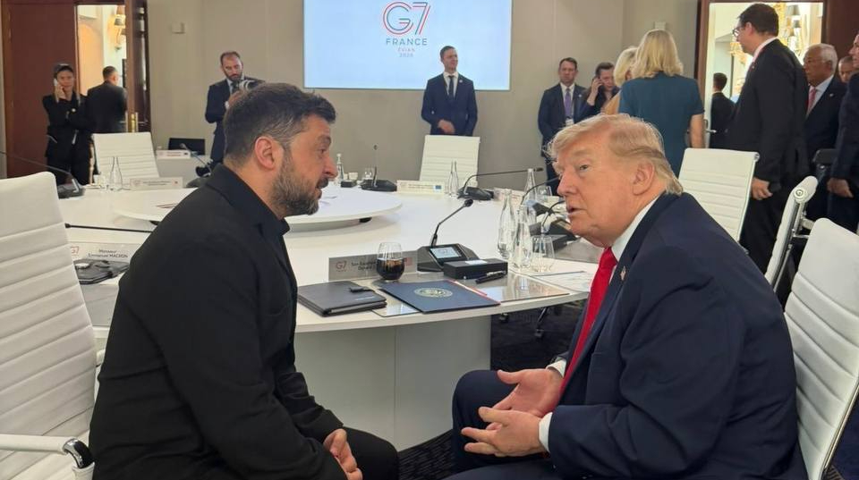Trump comments on meeting with Zelenskyy at G7 summit