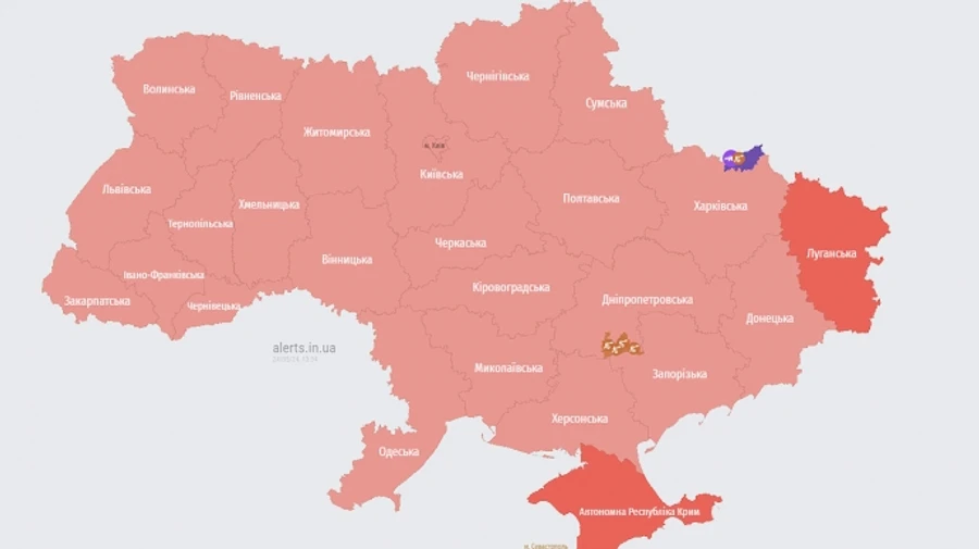 В Украине снова выла тревога: взлетал МиГ