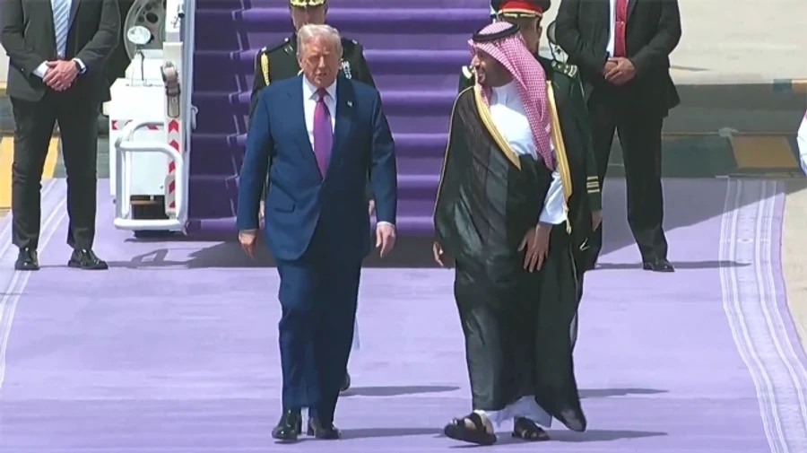 Трамп прибыл в Саудовскую Аравию
