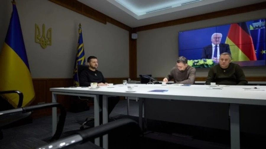 Zelenskyy and Steinmeier discuss defence support and peace formula
