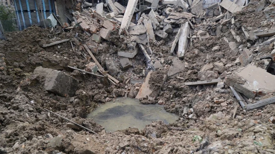 Occupiers firing on city near Kharkiv for the second day in a row