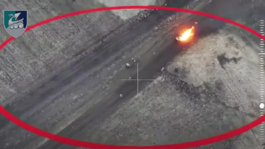 Ukrainian forces repel Russian assault in border area of Sumy Oblast – video