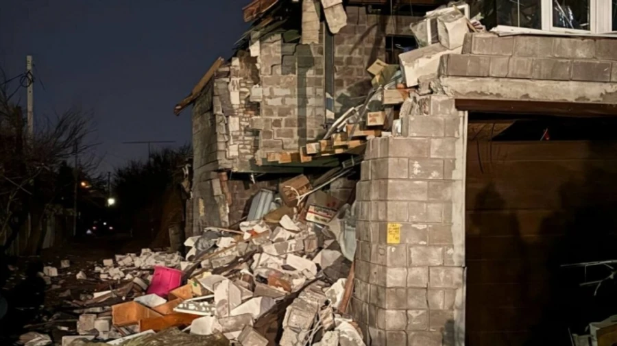 Large-scale drone attack on Dnipro: infrastructure facilities damaged – photos