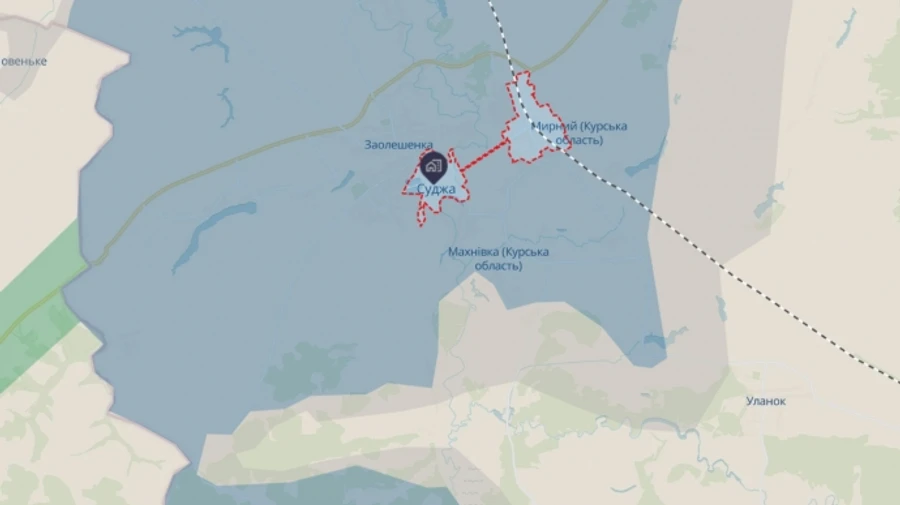 About 100 Russians use gas pipeline to reach Ukrainian positions near Sudzha, Kursk Oblast