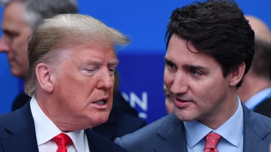 Трамп знову заговорив про Канаду як про штат США і назвав Трюдо губернатором