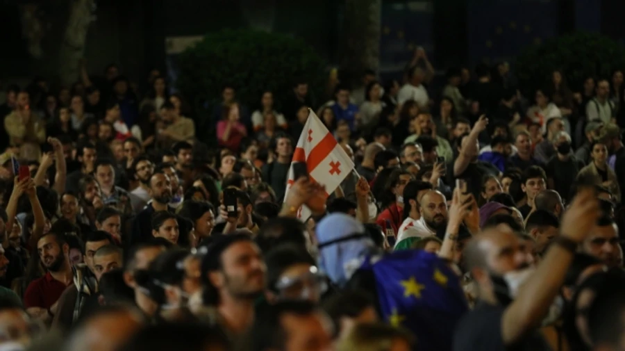 Комитет парламента Грузии за минуту согласовал закон об иноагентах