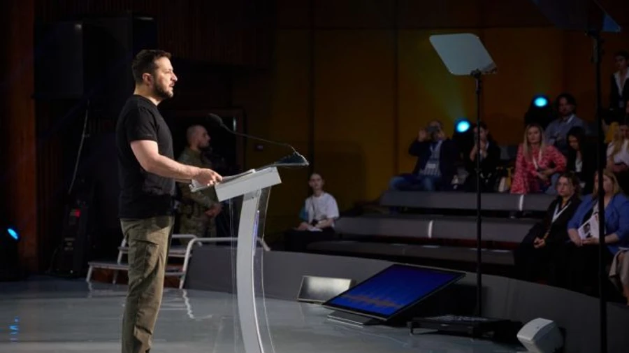 Zelenskyy: Russia has killed at least 483 children and is obliterating children's rights