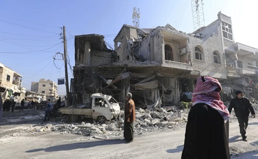 В Сирии при авиаударе погибли 7 человек