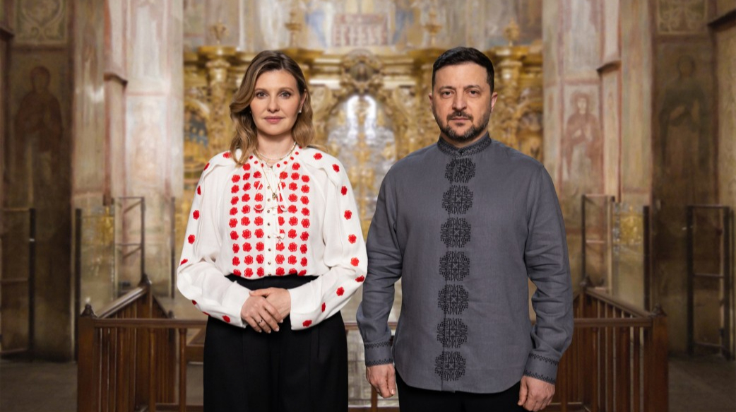 "God is in the midst of the city; it shall not be moved": President Zelenskyy and First Lady greet Ukrainians on Easter Sunday