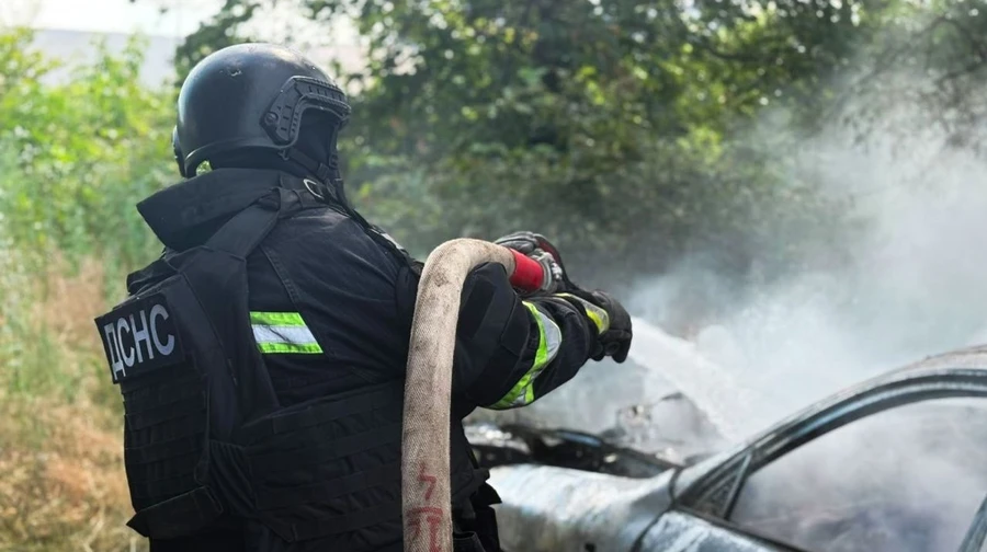Russians attack petrol station in Kharkiv