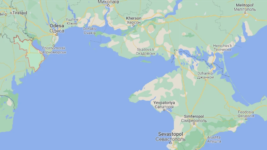 Shahed UAVs flying toward Bilhorod-Dnistrovskyi district