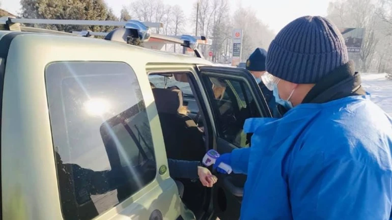 На Прикарпатье установили КПП из-за стремительного распространения коронавируса