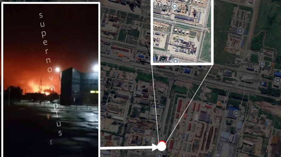 В России заявили о массированной атаке дронов: под ударом был рязанский НПЗ