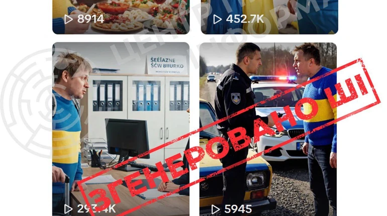 ЦПД: У польському TikTok поширюють антиукраїнські ролики, згенеровані ШІ