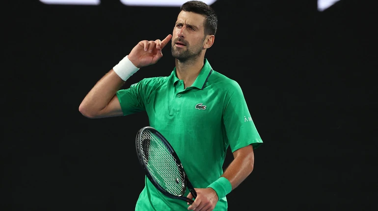 Сербский теннисист Джокович одержал 400-ту победу на турнирах Grand Slam