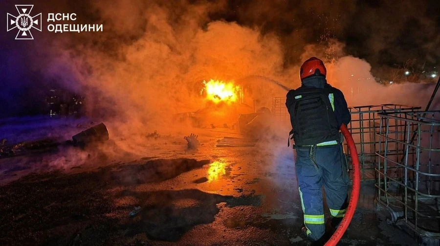 Russia strikes Danube port again, causing damage to infrastructure