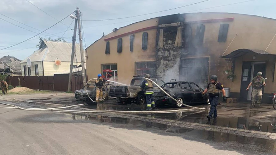 Russian forces attack Lyman on 8 July, leaving at least 6 people killed, 13 injured