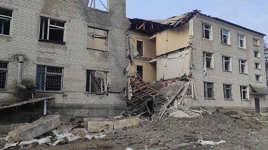 Explosion ring out in Kharkiv, boarding house damaged