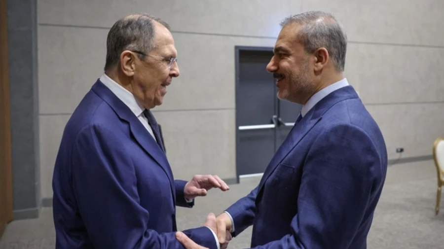 Russian and Turkish foreign ministers discuss Ukraine in Türkiye's Antalya